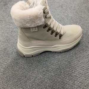 Arctic Lace Fur-Lined Boot