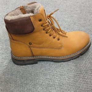 Tan Fur-Lined Winter Boot