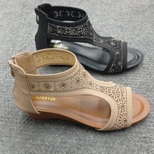 Women's Embellished T-Strap Sandals